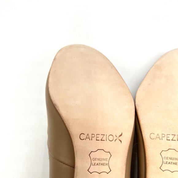 Capezio Womens Size 7.5 # 653 Manhattan Character Caramel Tan Dance Shoes Heels - Picture 10 of 15
